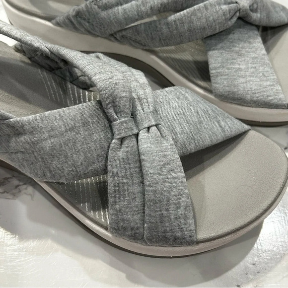 Clark Cloudsteppers Arla Belle Grey Fabric Size 5.5 - Picture 5 of 11